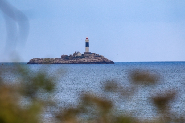 Rockabill Island of the coast of Loughshinny in County Dublin, Ireland